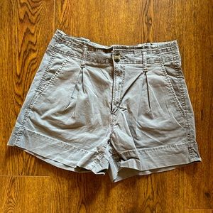American Eagle Super Stretch Grey Cargo Shorts